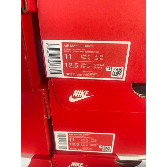 Nike Air Max 90 Drift Green Size M 11 / W 12.5 FB2877-300 - Picture 13 of 13